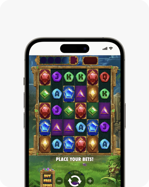 screenshot of aztec powernudge slot
