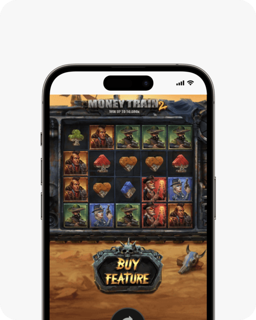 screenshot of money train 2 slot