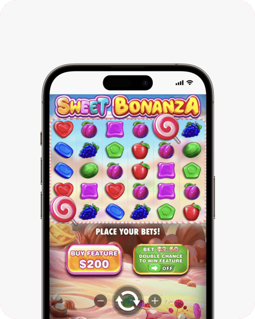 screenshot of sweet bonanza slot