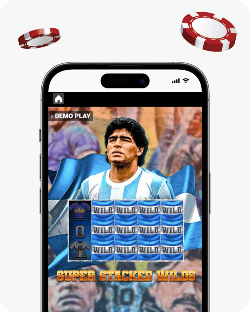 screenshot of maradona slot