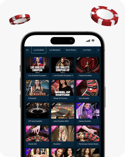 screenshot of rolletto roulette games